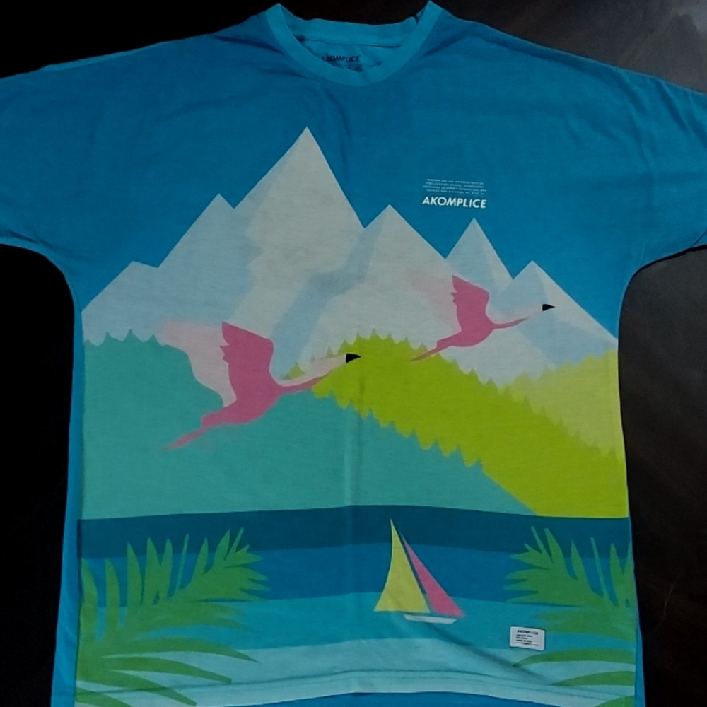 Akomplice Flamingos shirt